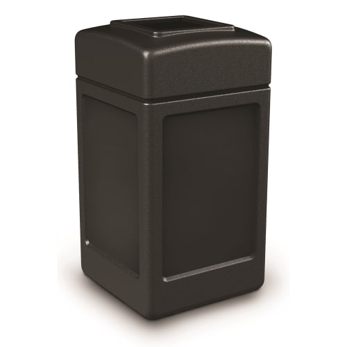 Commercial Zone PolyTec 42 Gallon Trash Can, Black